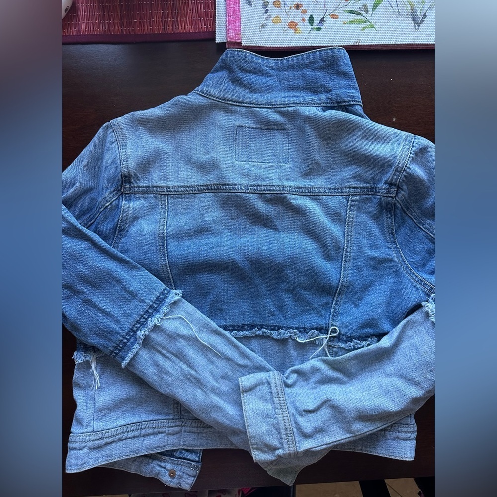 American Rag Medium Wash Denim Jacket - Picture 3 of 3